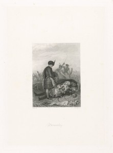 Edward Waverley op een slagveld