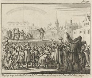 Eed van trouw afgelegd door het vorstendom Orange aan prins Willem III, 1665