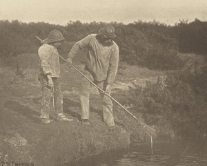 Eel=Picking in Suffolk Waters