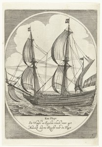 Een fluitschip, 1642