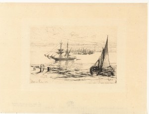 Een schip voor anker