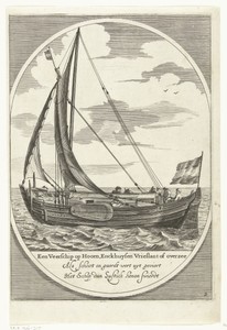 Een veerschip, 1642