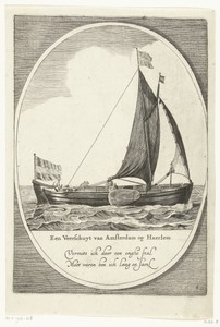 Een veerschuit, 1642