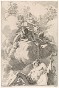 Eendracht heeft toorn geketend: een allegorie op eendracht