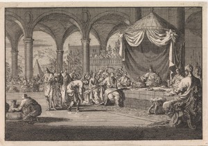 Eerherstel van de wijnschenker van de farao