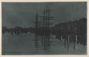Effect of Moon at Dieppe