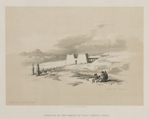 Egypt and Nubia, Volume I: Approach to the Temple  of Wady Saboua, Nubia