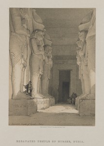 Egypt and Nubia, Volume I: Excavated Temple of Gyrshe, Nubia