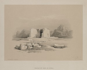 Egypt and Nubia, Volume I: Temple at Tafa in Nubia