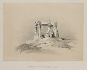 Egypt and Nubia, Volume I: Temple of Wady Kardassy in Nubia