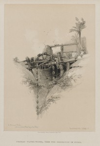 Egypt and Nubia, Volume II: A Persian Wheel, Used in Raising Water from the Nile