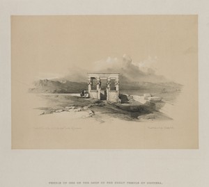 Egypt and Nubia, Volume II: Temple of Isis on the Roof of the Great Temple of Dendera