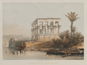 Egypt and Nubia, Volume II: The Hypaethral Temple at Philae, called the Bed of Pharaoh