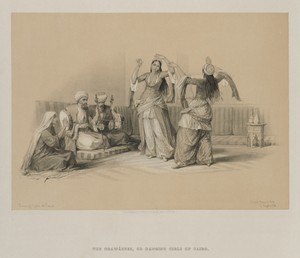 Egypt and Nubia, Volume III: Dancing Girls at Cairo