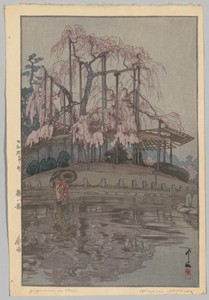 Eight Scenes of Cherry Blossoms: Spring Rain (Sakura hachidai: Harusame)