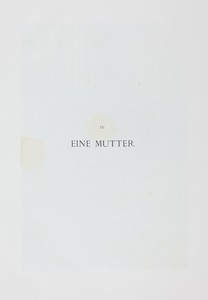 Eine Mutter II (A Mother II)