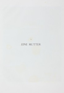 Eine Mutter III (A Mother III)