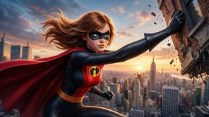 Elastigirl Saves the Day