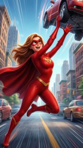 Elastigirl Saves the Day