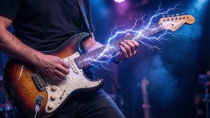 Electric Guitar Lightning
