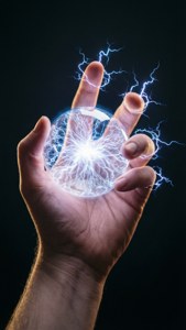 Electric Orb in Hand