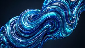 Electric Resin Swirl