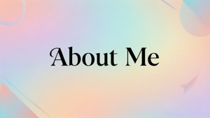 Elegant About Me