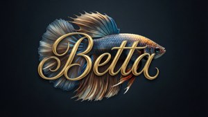 Elegant Betta Typography