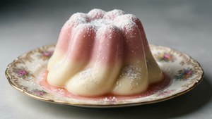 Elegant Blancmange Dessert