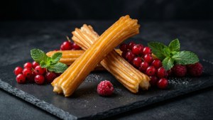 Elegant Churros Slate