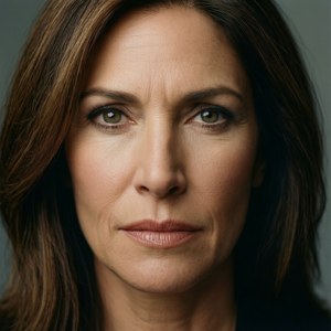 Elegant Close-Up Portrait