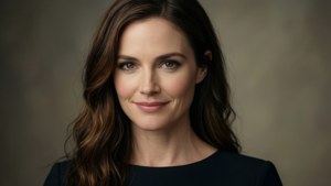Elegant Close-Up Portrait