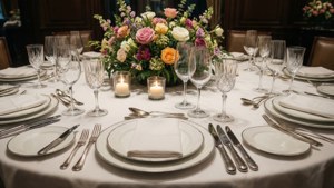 Elegant Dinner Setting