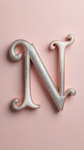 Elegant Glitter Split N