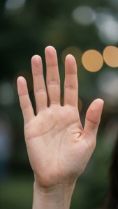 Elegant Hand Wave