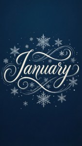 Elegant January Script