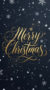 Elegant Merry Christmas