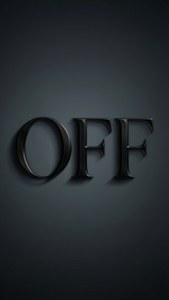 Elegant Off Typography