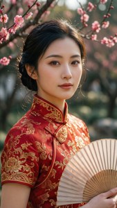 Elegant Qipao Beauty