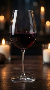 Elegant Red Wine Glass