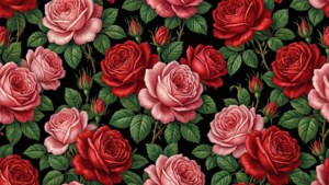 Elegant Rose Pattern
