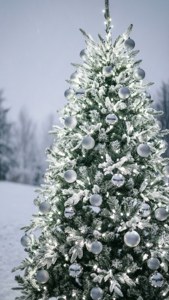 Elegant Silver Tree