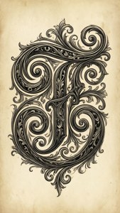 Elegant Swirl Flourish