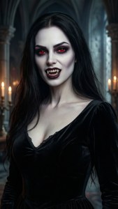 Elegant Vampire Queen