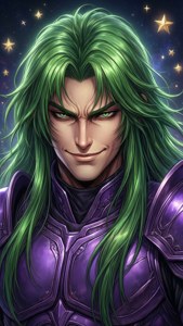 Elegant Warrior Portrait