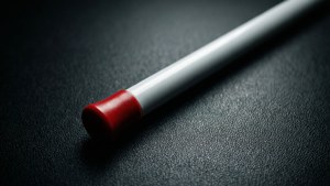 Elegant White Cane Detail