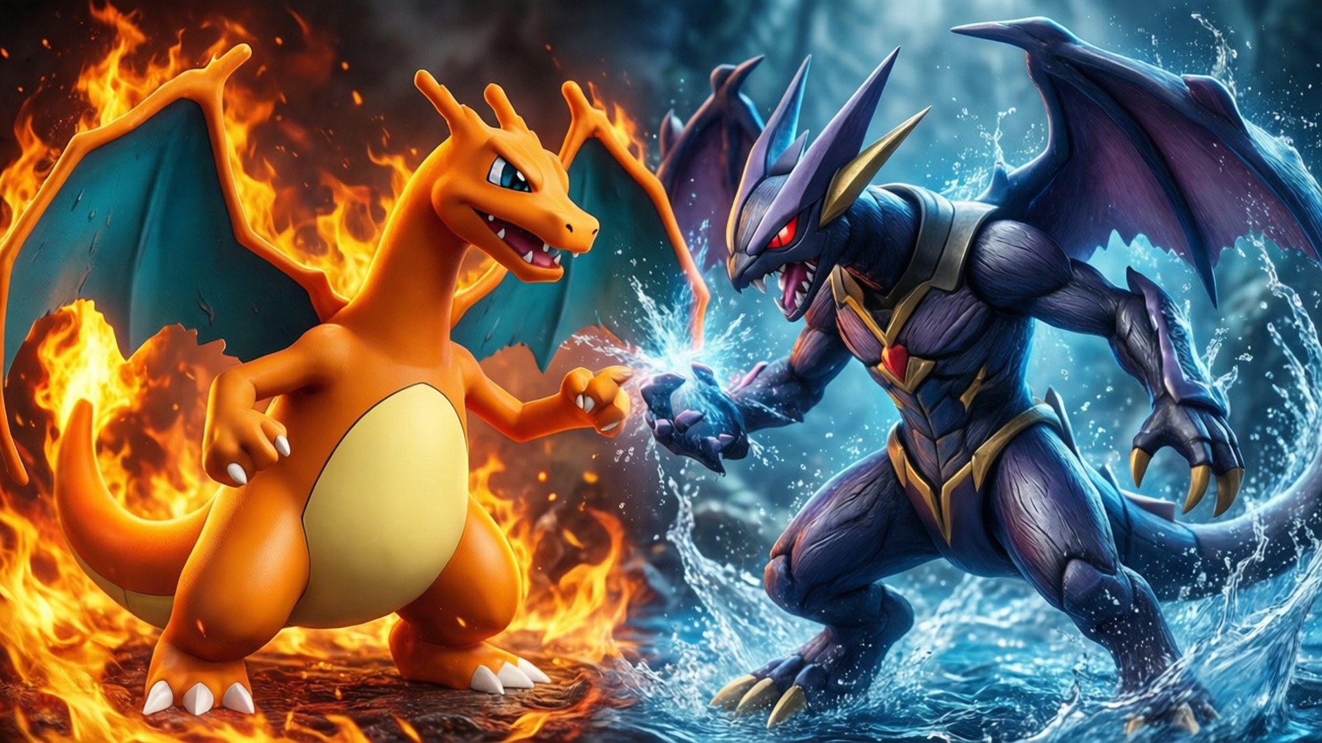 Elemental Clash by Wallpapers.art Studio