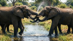 Elephant Crossing