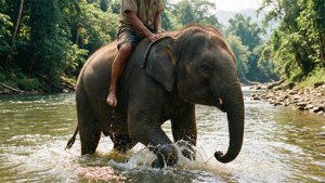 Elephant River Splash