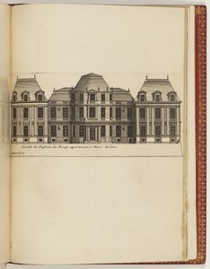 Elevaon du Chasteau de Rincy appartenant à Monsr. Bordier